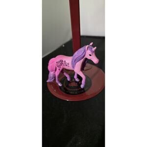 SCHLEICH Mini Unicorn Pink Pony Home Car Ornaments Toy Miniature Dollhouse